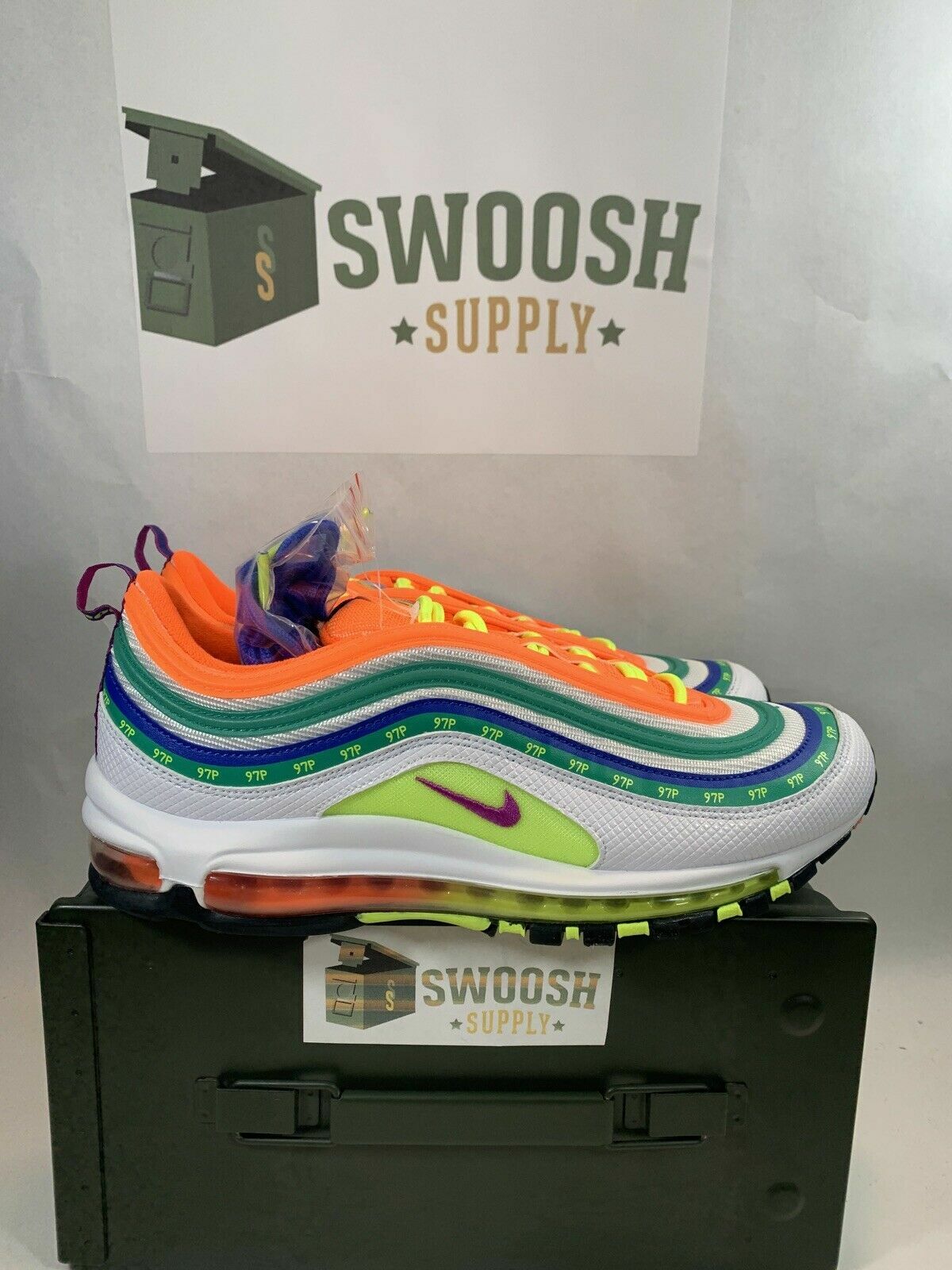 NIKE Lサイズ Nike Air Max LD Zero Wolf & Cool Grey Running Shoes Wmn Sz 7