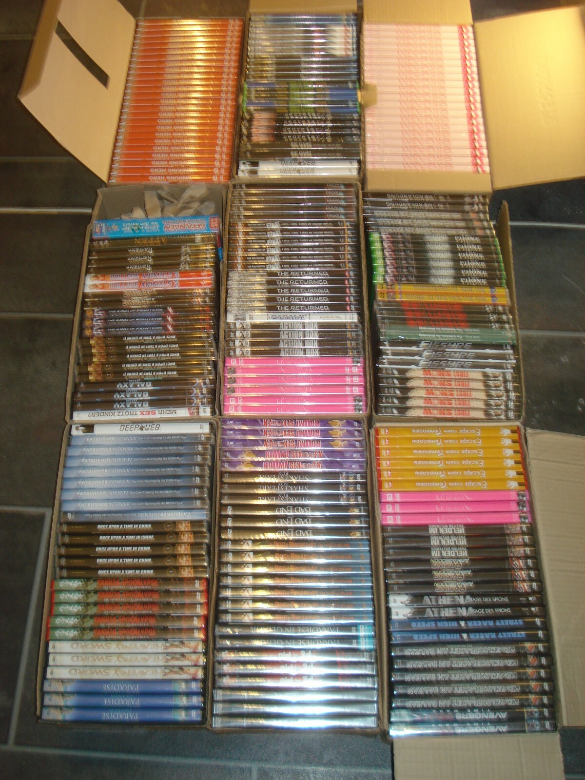 96 DVDs NEU OVP Paket - Sammlung