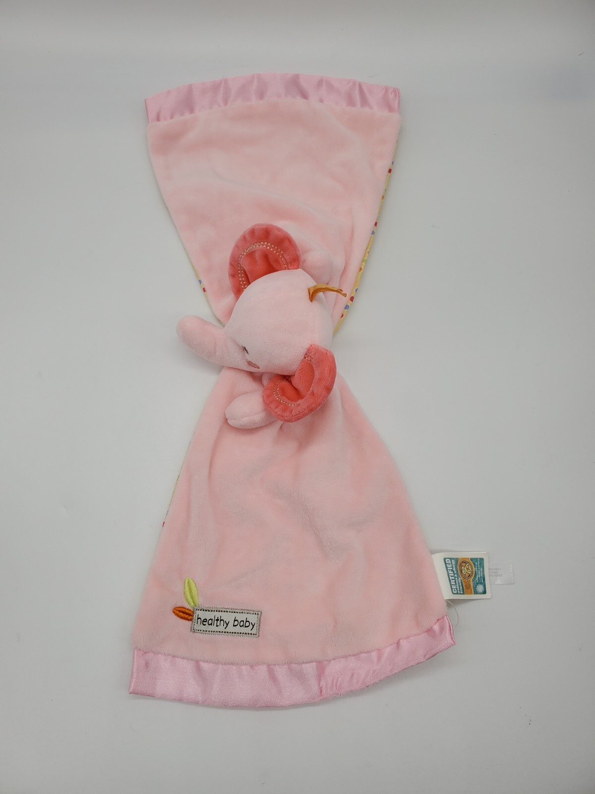 Lovey Satin Trim Soft Baby Toy