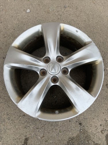 09-14 Acura TL wheel rim 18in aluminum wheel 18 inch alloy rim 5 spoke 18