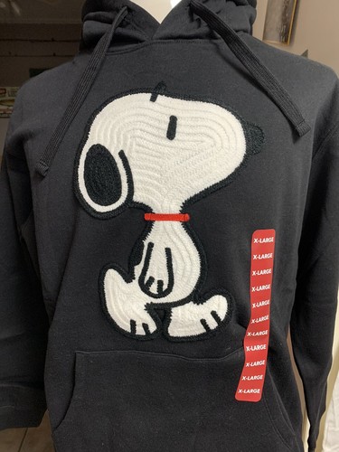Peanuts Snoopy Hooded Sweatshirt Women/sz XL Raised Snoopy