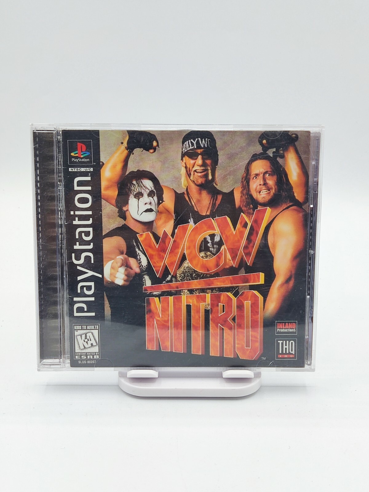 WCW Nitro (Sony PlayStation 1, 1998) PS1 PSX Black Label