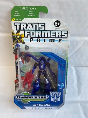 BNIB TRANSFORMERS PRIME CYBERFORCE SERIES ARCEE STEALTH FIGHTER HASBRO FIGURE