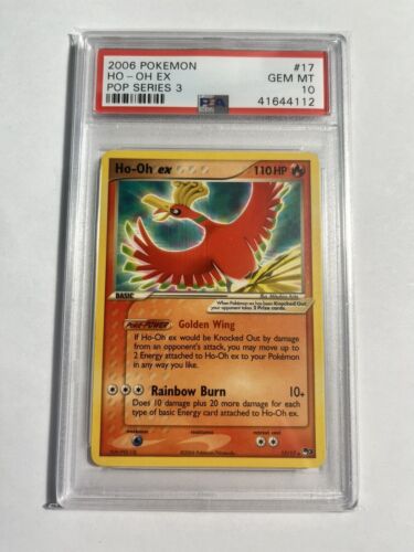 2006 PSA 10 Pokemon Pop Series 3 Ho-Oh EX 17/17 | eBay 2006 PSA 10 Pokemon Pop Series 3 Ho-Oh EX 17/17 | eBay