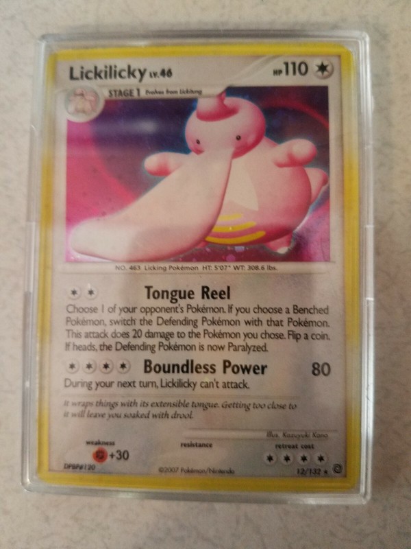 Pokemon Hgss Triumphant 38 U Lickilicky Hstr 038 4x