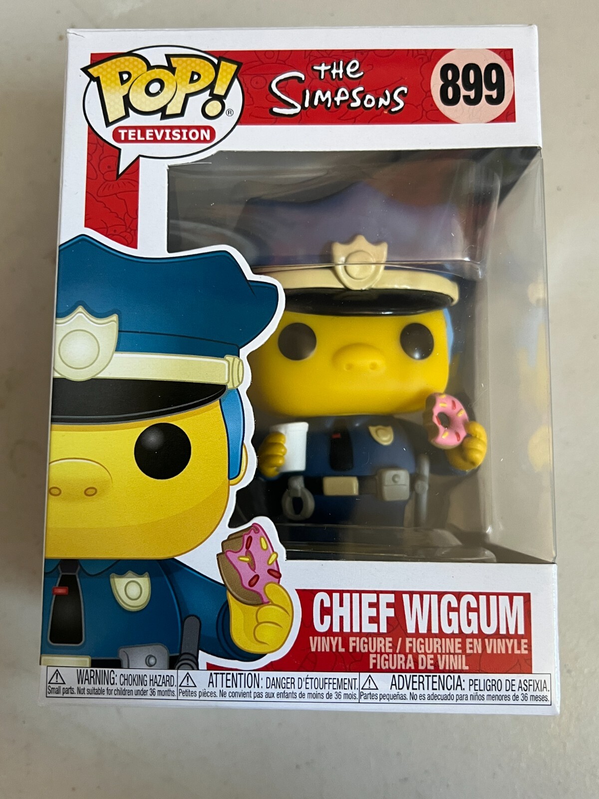 驚きの安さ Pop! Funko Vinyl Wiggum Chief - Simpsons The Television: フィギュア・コレクタードール