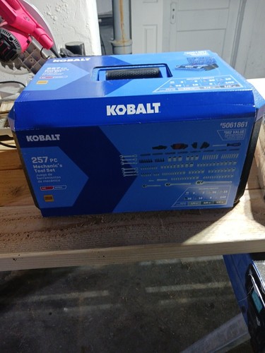 Kobalt 257-Piece Standard (SAE) and Metric Polished Chrome 