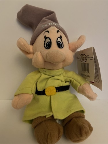 Disney Store DOPEY (Snow White & the Seven Dwarfs) (10 inch) Plush NWT