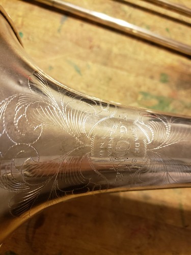 vintage conn-elkhart ind. trombone 12H LP serial #170946