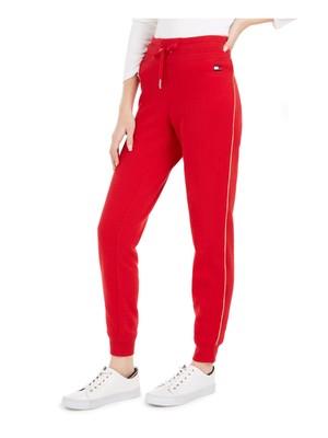 

TOMMY HILFIGER SPORT Женские красные брюки-джоггеры, Красный, TPJO0083E