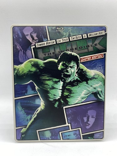 The Incredible Hulk Blu-Ray/DVD Limited Edition Steelbook