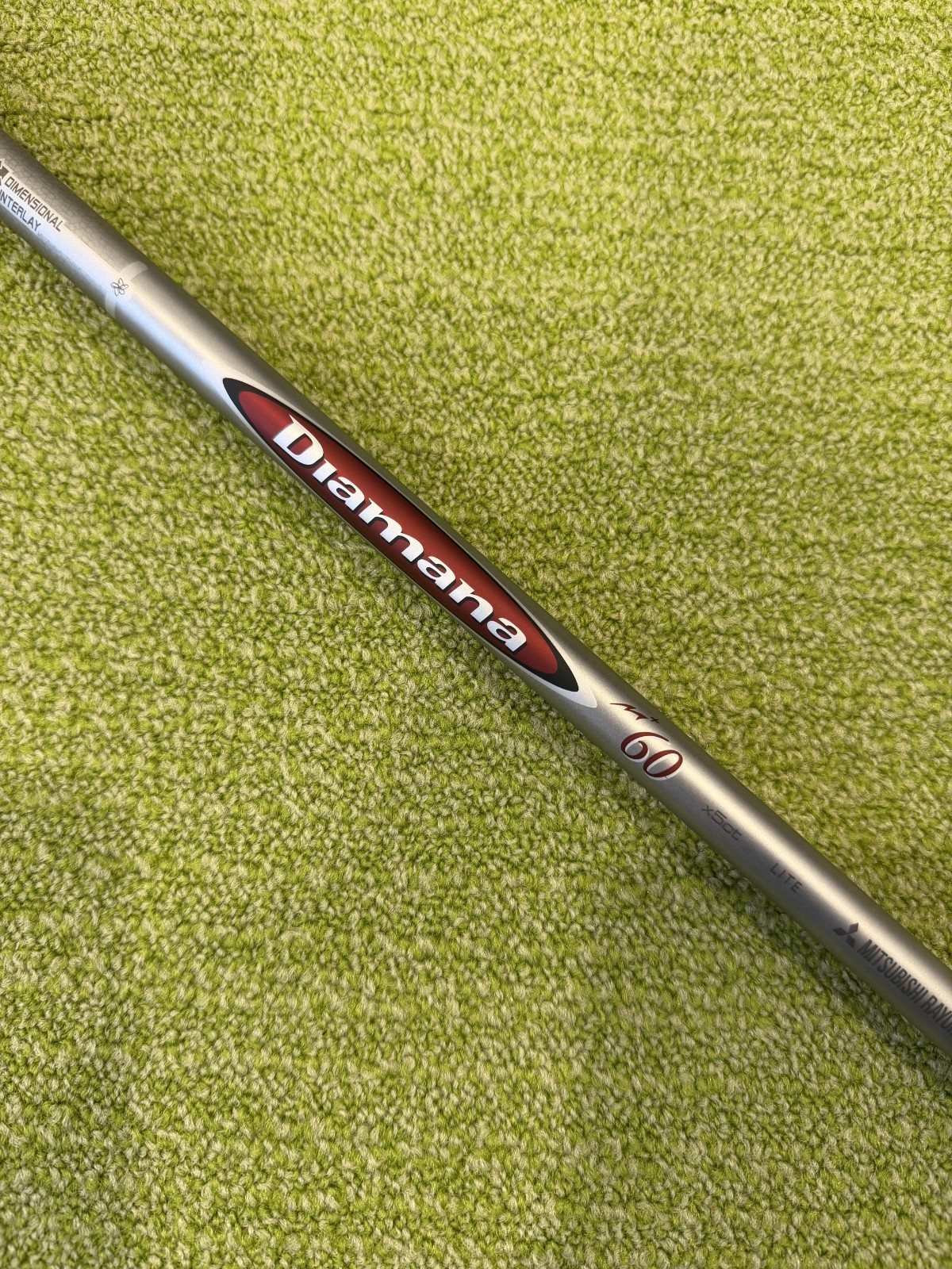 Mitsubishi Red M+ 60 Lite Senior Fairway Wood Shaft w/ Titleist Adapter 41.25"