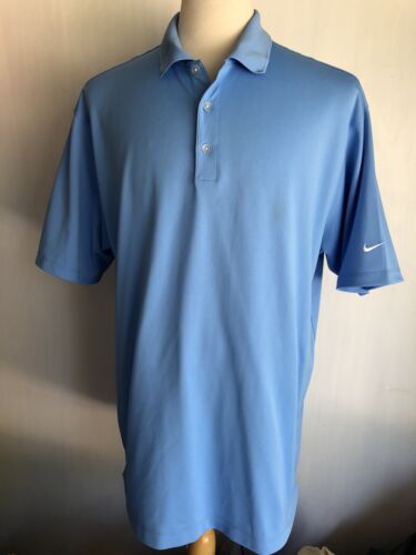 Light blue nike golf hotsell shirt