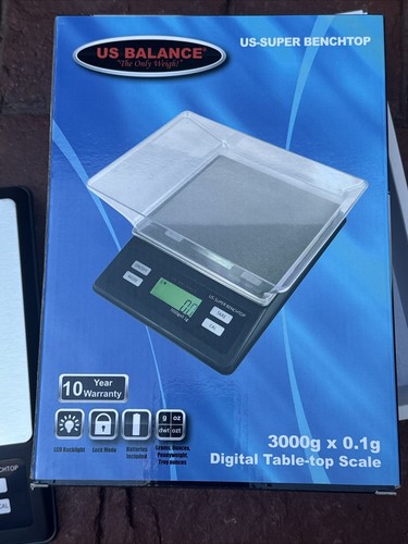 Table Top Digital Scale 3000g x 0.1g LCD Postal Jewlery Gram Oz NIB