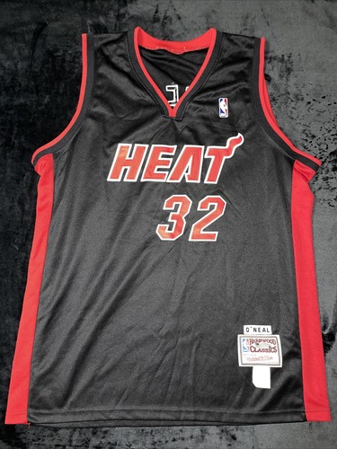Mitchell and Ness Miami Heat Shaq O’Neal Shaquille O'Neal Mitchell and Ness Miami HEAT Authentic Jersey