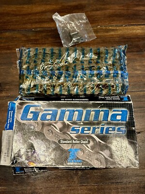 Tsubaki Gamma Series Standard Roller Motorcycle Chain 530QR 120 Links
