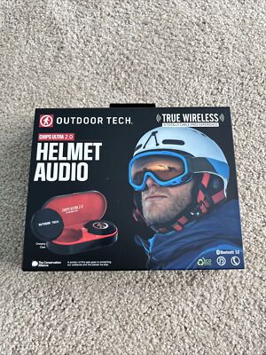 Outdoor Tech Chips Ultra 2.0 - True Wireless Snow Helmet Audio - NEW!