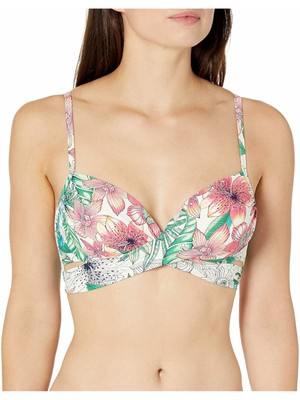 

Женский купальник с запахом цвета слоновой кости COCO REEF Aloha Allure, топ 32\34C, Цвет слоновой кости