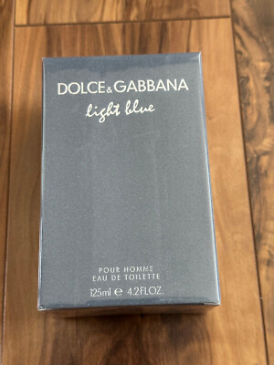 Dolce & Gabbana Light Blue Men 4.2 oz EDT Spray Brand New & Sealed