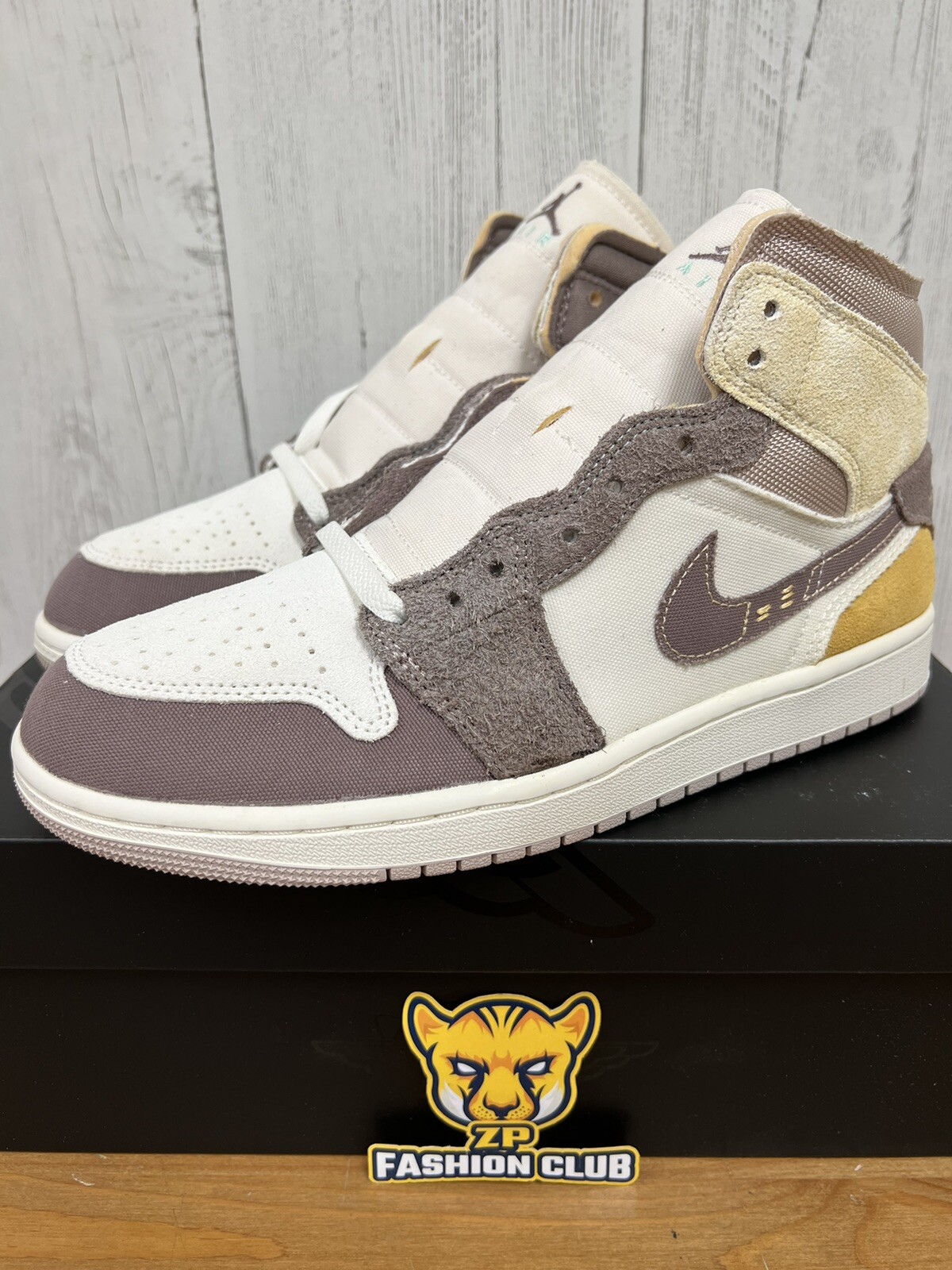 Air Jordan 1 Mid SE Craft Taupe Haze DM9652-102 | eBay Air Jordan 1 Mid SE Craft Taupe Haze DM9652-102 | eBay