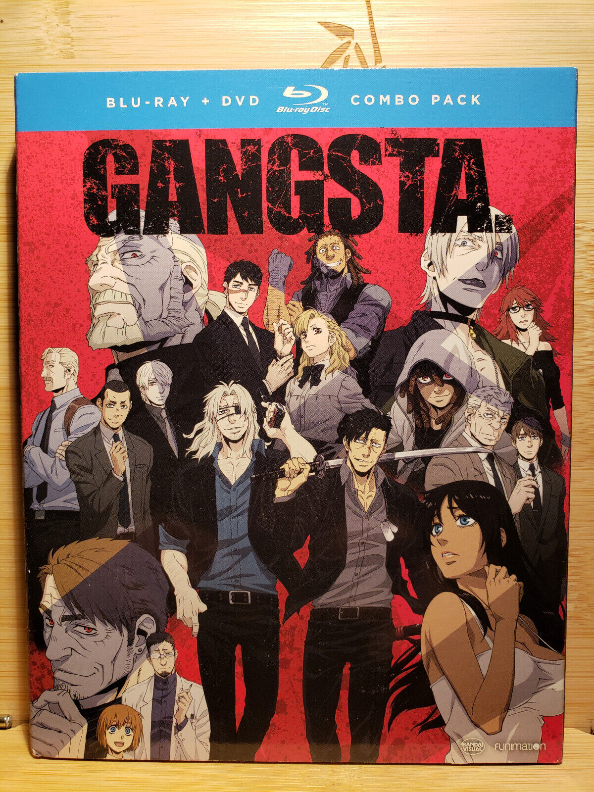 Gangsta Blu-ray Complete Series (4 Disc Set) with Slipcover! Mafia Anime Gangsta Blu-ray Complete Series (4 Disc Set) with Slipcover! Mafia Anime