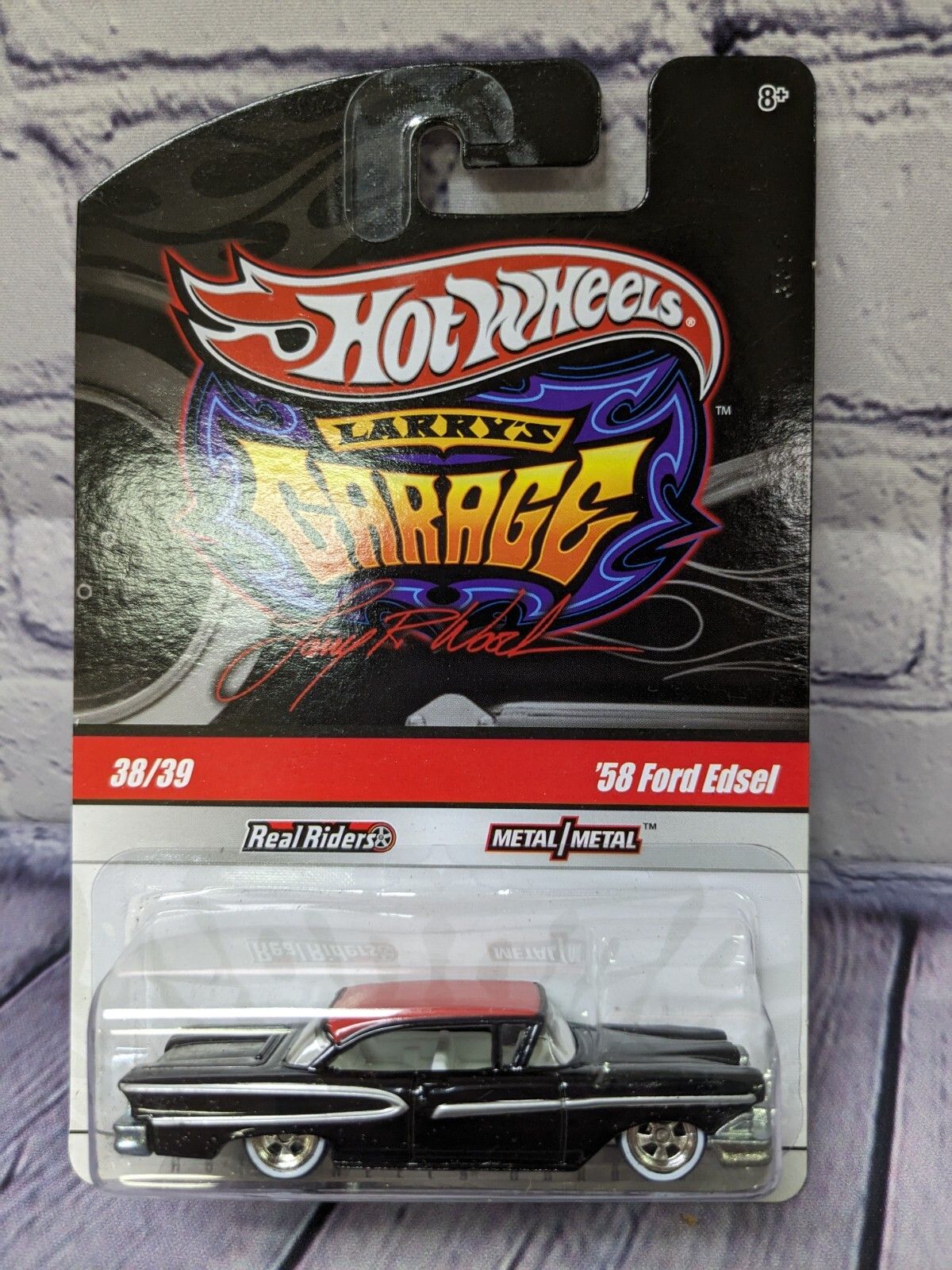 Hot Wheels Larry's Garage '58 Ford Edsel (Black and Red