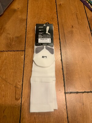 Adidas Utility Socks Multisport OTC Socks Size LARGE WHITE Color 1 Pair