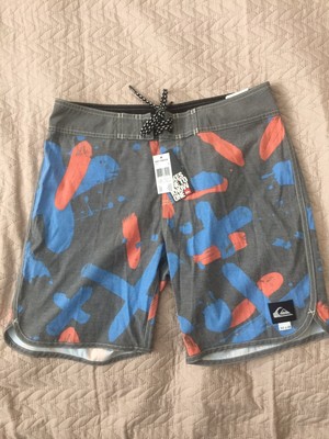 Badehose Quicksilver Surfer Short Herren Board Short Gr. 30 Size S 30x18 Neu New