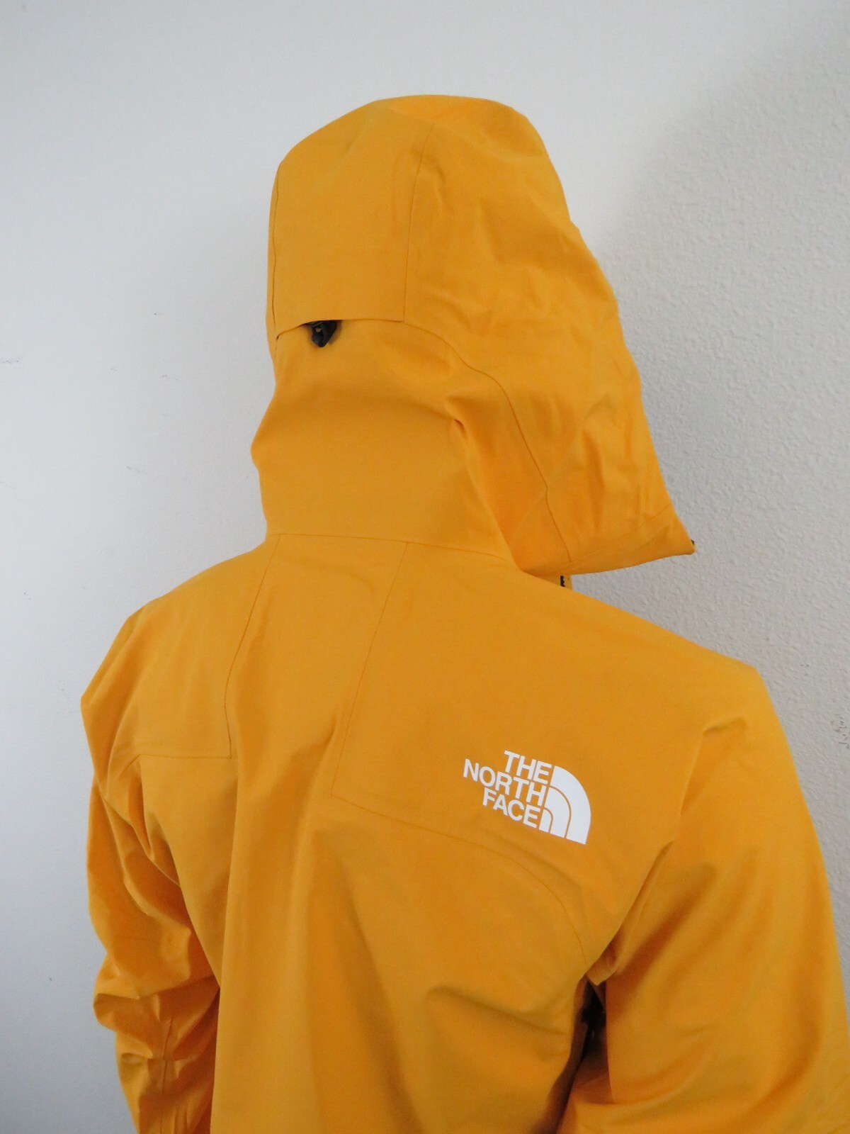 Pre-owned The North Face Summit Series Chamlang Shell Waterproof Hooded Jacket $450 - Gold In White