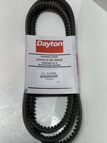 Dayton 6L294 Bx99 Cogged V-Belt, 102