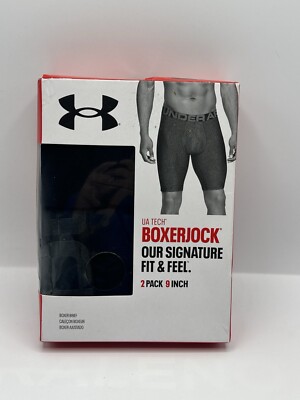 Under Armour Men s UA Tech 3  Boxerjock 2-Pack Boxer Shorts Sz XXL
