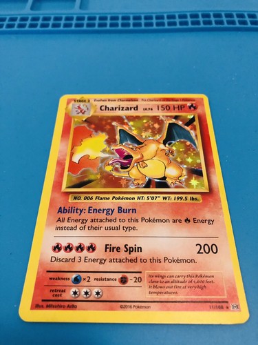 Charizard HOLO Rare XY Evolutions (Englisch) - Boosterfrisch PSA 910 Karten
