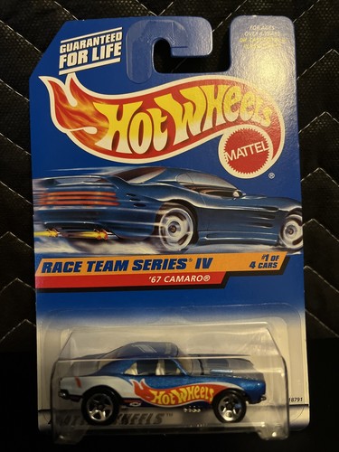 Hot Wheels Race Team Series IV '67 Chevy Camaro #1 of 4 Cars | eBay