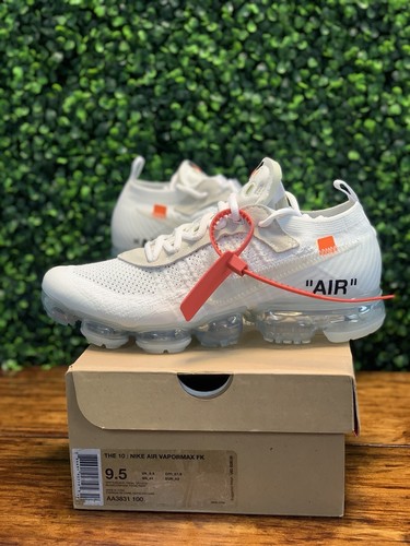 off white vapormax receipt