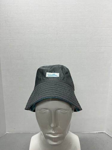 One Size Stretch Youth Gray Blank Logo Bucket Cap Boonie Hat