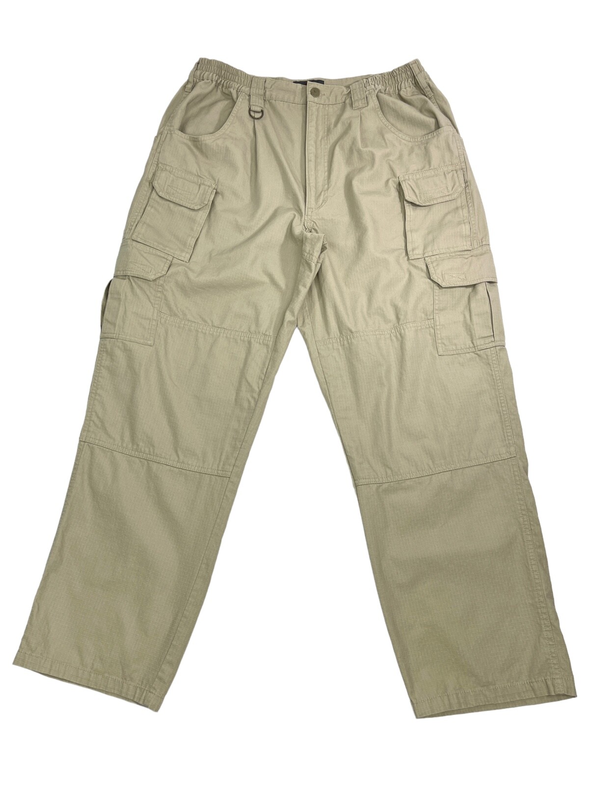 Woolrich Men's Elite Series Tactical Khaki Pants Elastic Waist 38 x 32の