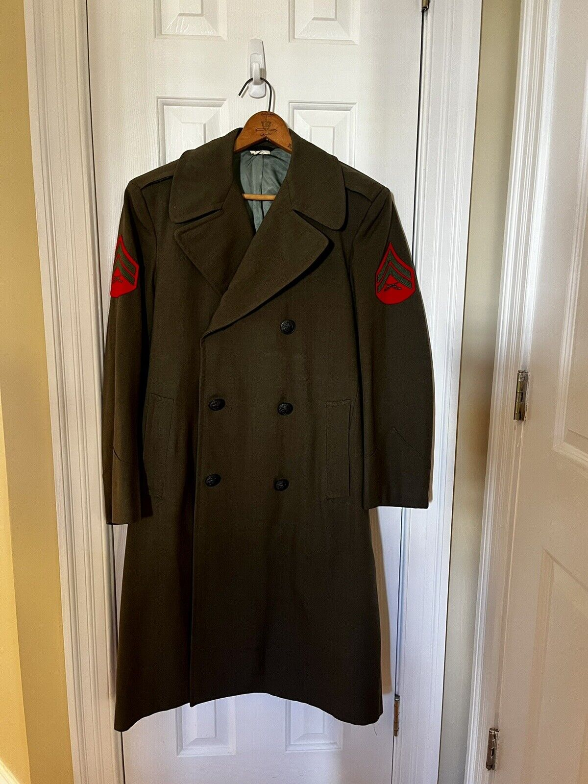 【EDIT CLOTHING】 Check wool marine coat EDIT CLOTHING】 Check wool marine coat（World-Class