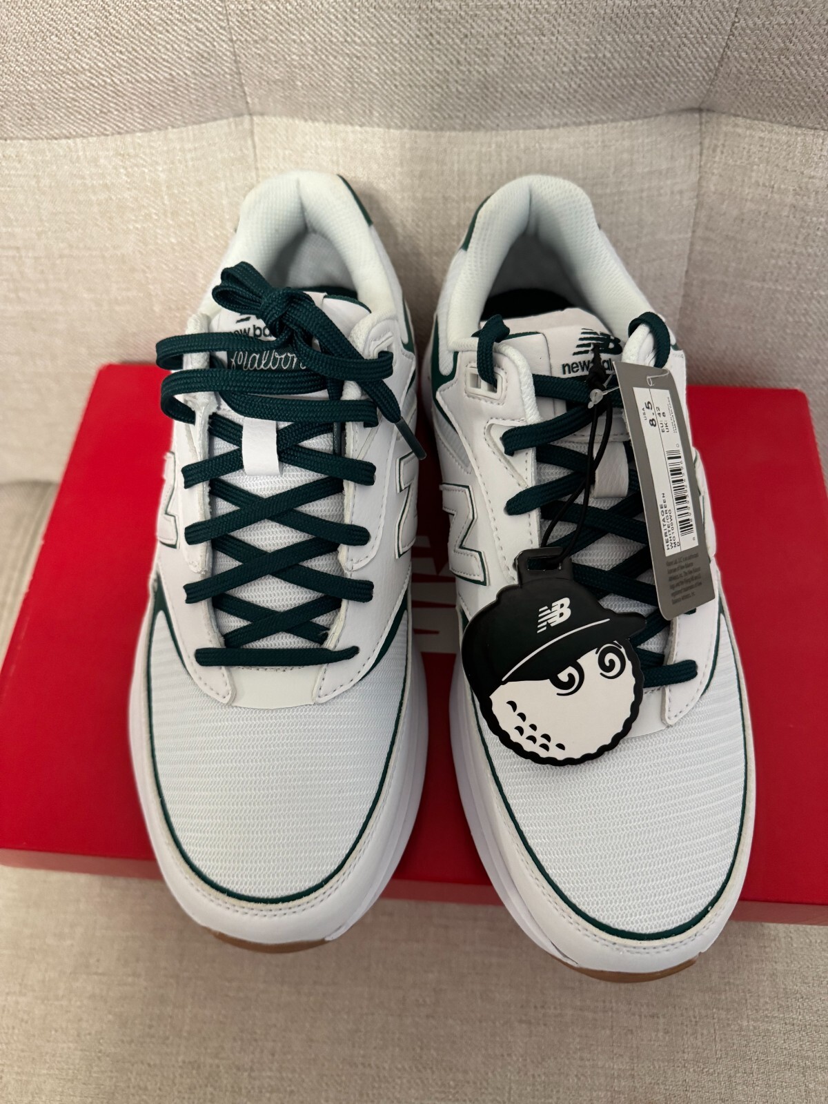 Malbon x New Balance Golf Heritage White Green (MG100WG) | eBay