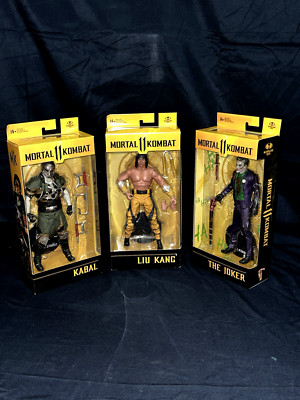 MORTAL KOMBAT II JOKER LIU KANG KABAL  7'' ACTION FIGURES MCAFRLANE TOYS 2021