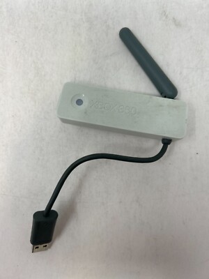 Microsoft Xbox 360 OEM Wifi Wireless Adapter Tested Works Poor Condition *Read*