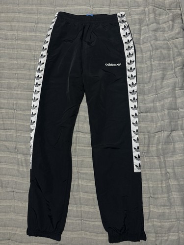 ウォーキング・ランニングウェア 90s adidas nylon pants charcoal gray Adidas Woven Pants - Dark Gray – Footkorner