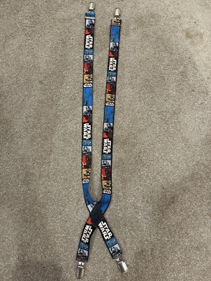 star wars suspenders and bow tie