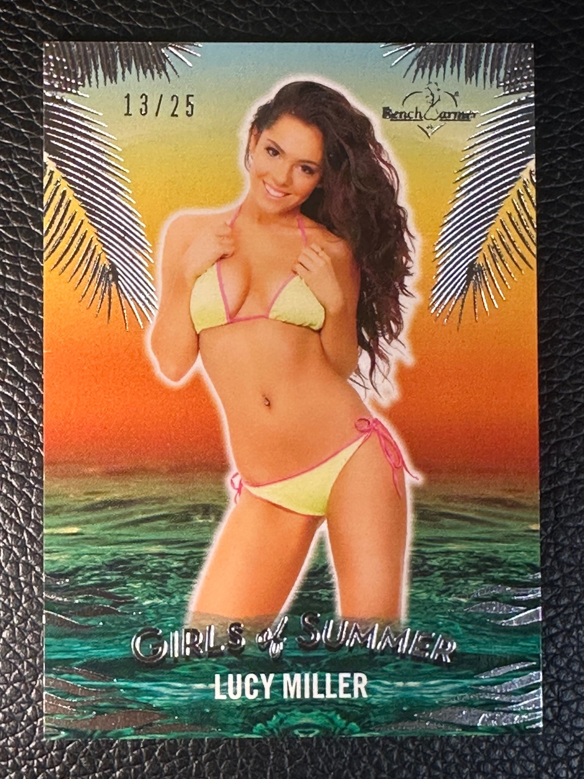 2023 Bench Warmer Girls Of Summer Silver Foil Lucy Miller 13/25