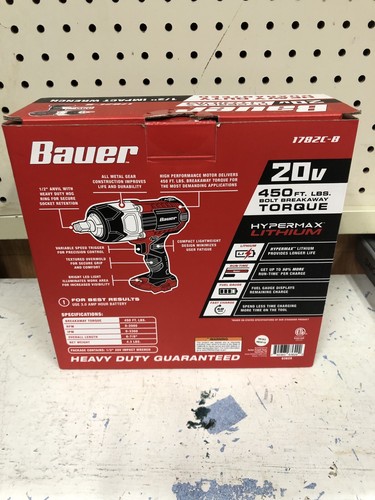 Bauer 20V Hypermax Lithium 1/2