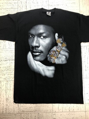 michael jordan 6 rings t shirt