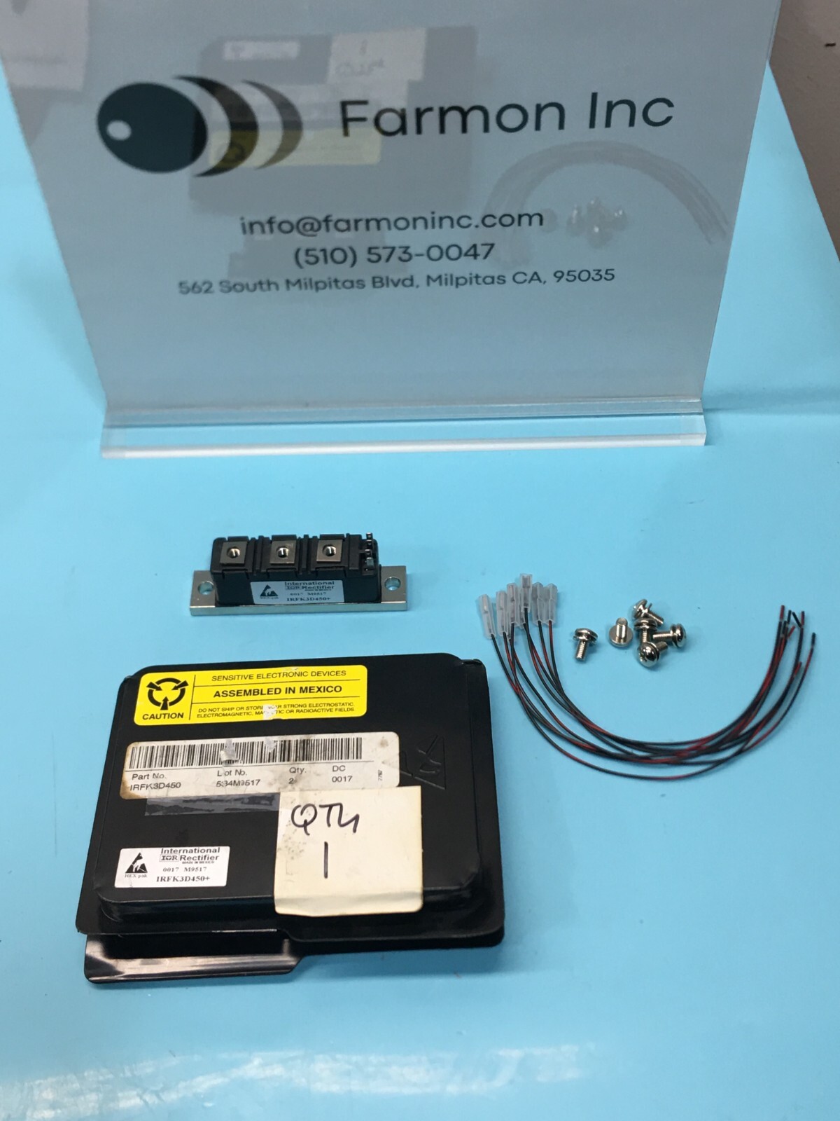 INTERNATIONAL RECTIFIER IRFK3D450 POWER SUPPLY MODULE, IRFK3D450+, 180948