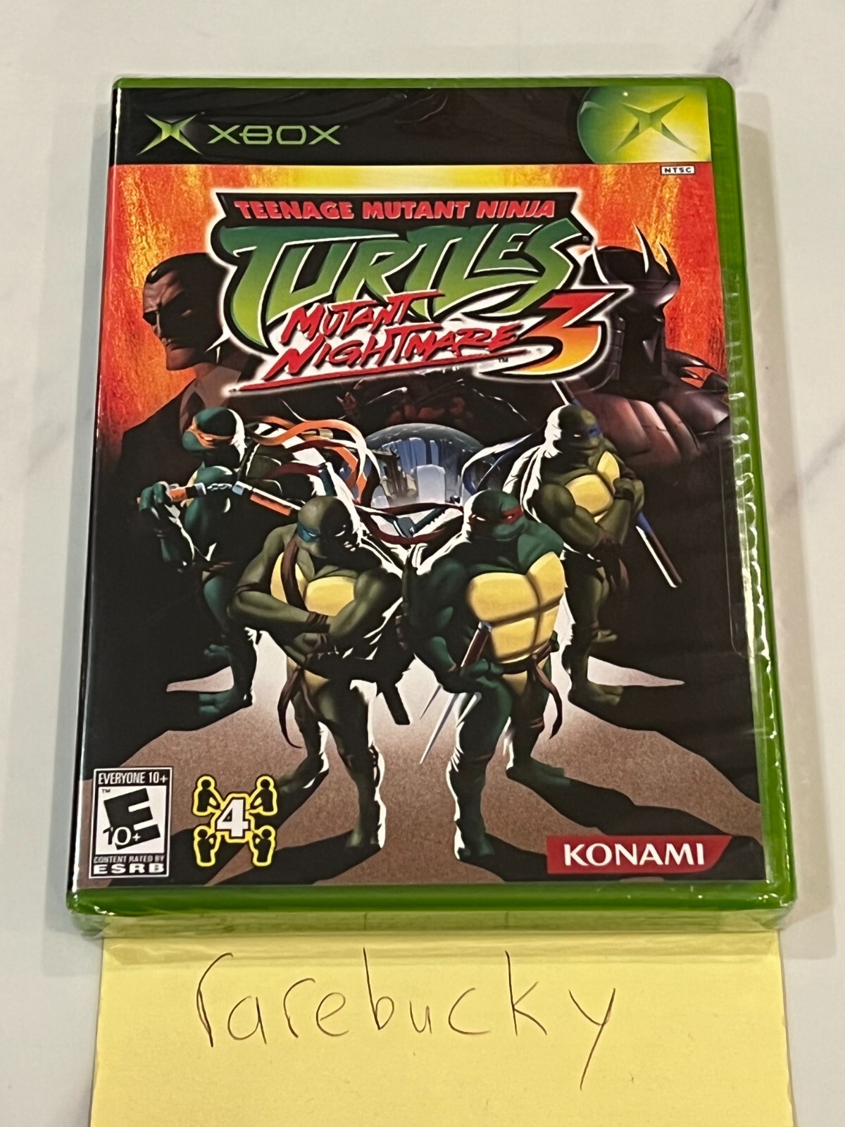 Teenage Mutant Ninja Turtles 3: Mutant Nightmare (Xbox) NEW