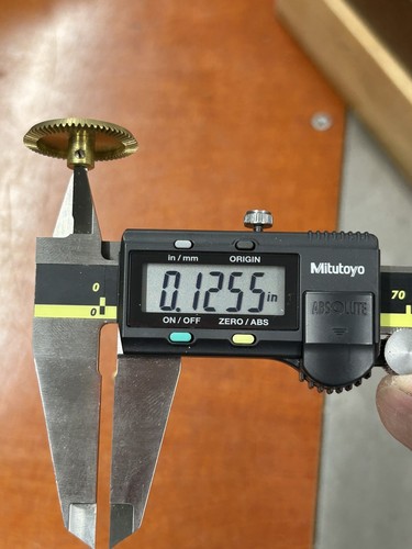 TRADESHIP BRASS BEVEL GEAR SET 60/10 TEETH 6:1 RATIO 1/8 BORE SLOT CAR HOBBY ETC