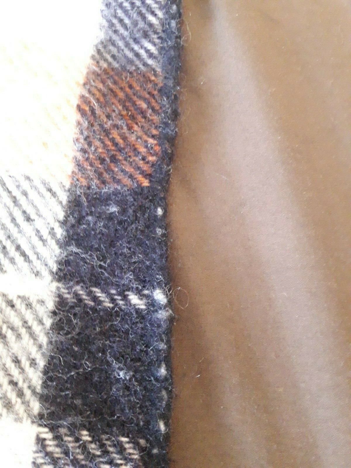 Vintage Ayers Wool and Nylon Blanket  Lachute Que Canada