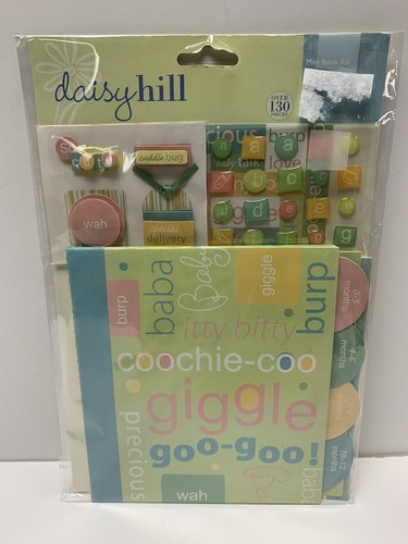 Daisy Hill BABY COOCHIE COO 6x6 MINI Scrapbook Book Kit Albu